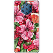 Чехол Uprint Nokia 9 Tropical Flowers