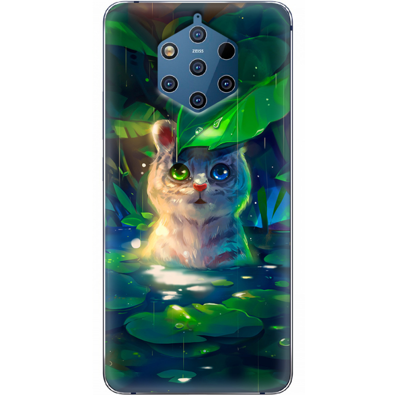 Чехол Uprint Nokia 9 White Tiger Cub