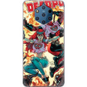 Чехол Uprint Nokia 9 Deadpool and Mary Jane
