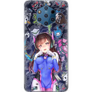 Чехол Uprint Nokia 9 Overwatch D.VA