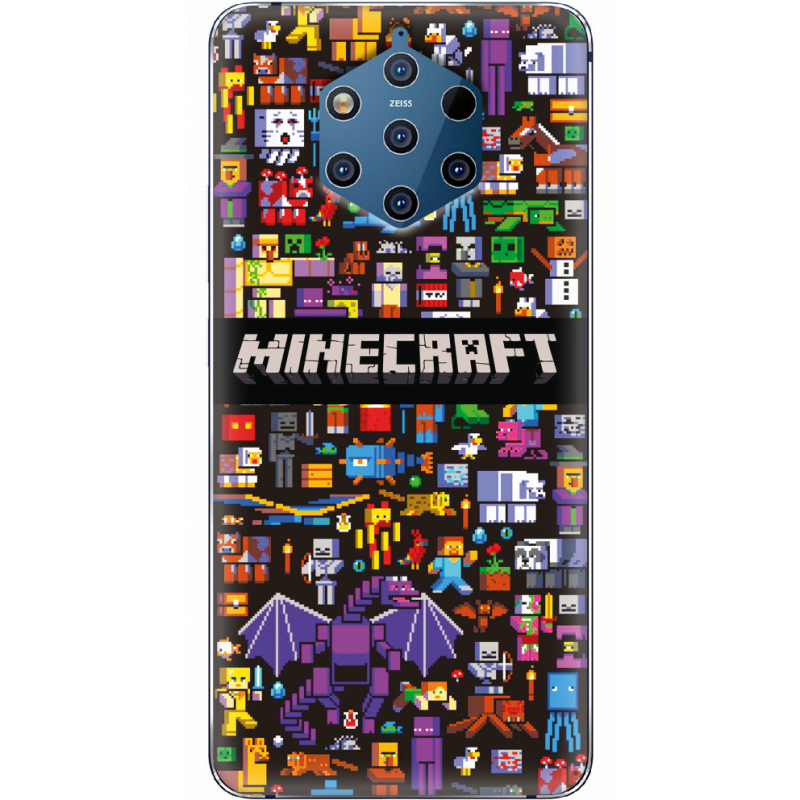 Чехол Uprint Nokia 9 Minecraft Mobbery
