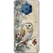 Чехол Uprint Nokia 9 Christmas Owl