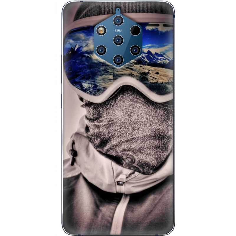 Чехол Uprint Nokia 9 snowboarder