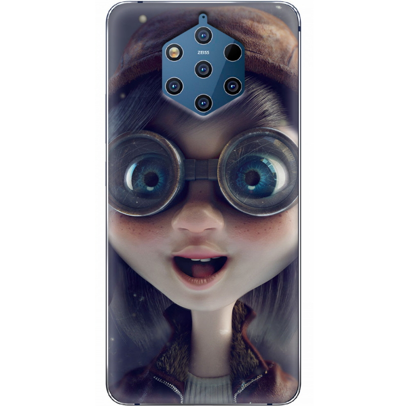 Чехол Uprint Nokia 9 Blue Eyes