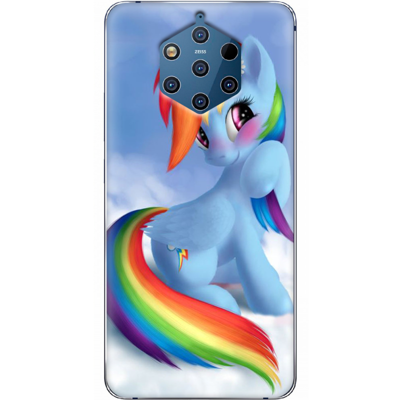 Чехол Uprint Nokia 9 My Little Pony Rainbow Dash