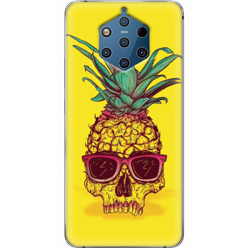 Чехол Uprint Nokia 9 Pineapple Skull
