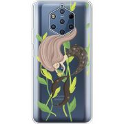 Прозрачный чехол Uprint Nokia 9 Cute Mermaid