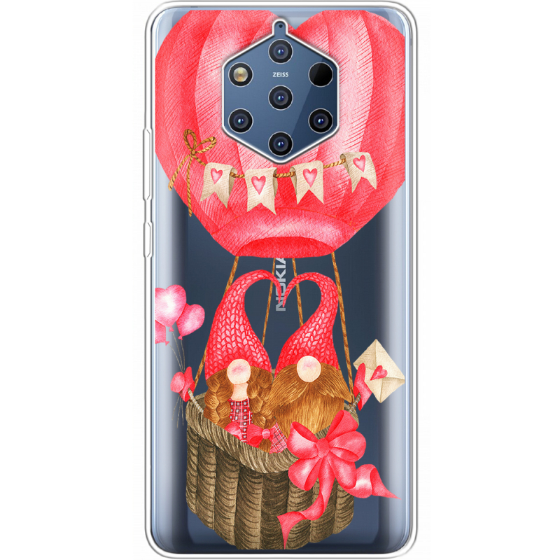 Прозрачный чехол Uprint Nokia 9 Valentine Dwarfs