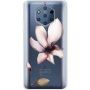 Прозрачный чехол Uprint Nokia 9 Magnolia