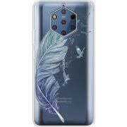 Прозрачный чехол Uprint Nokia 9 Feather