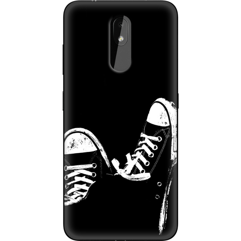 Чехол Uprint Nokia 3.2 Black Sneakers