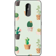 Чехол Uprint Nokia 3.2 L-green Cacti