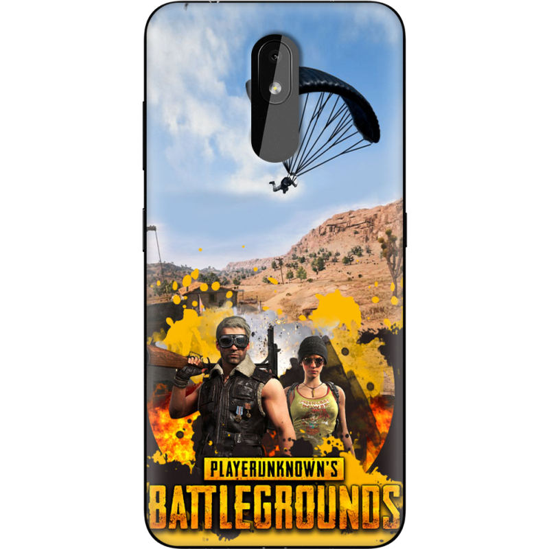 Чехол Uprint Nokia 3.2 Pubg parachute