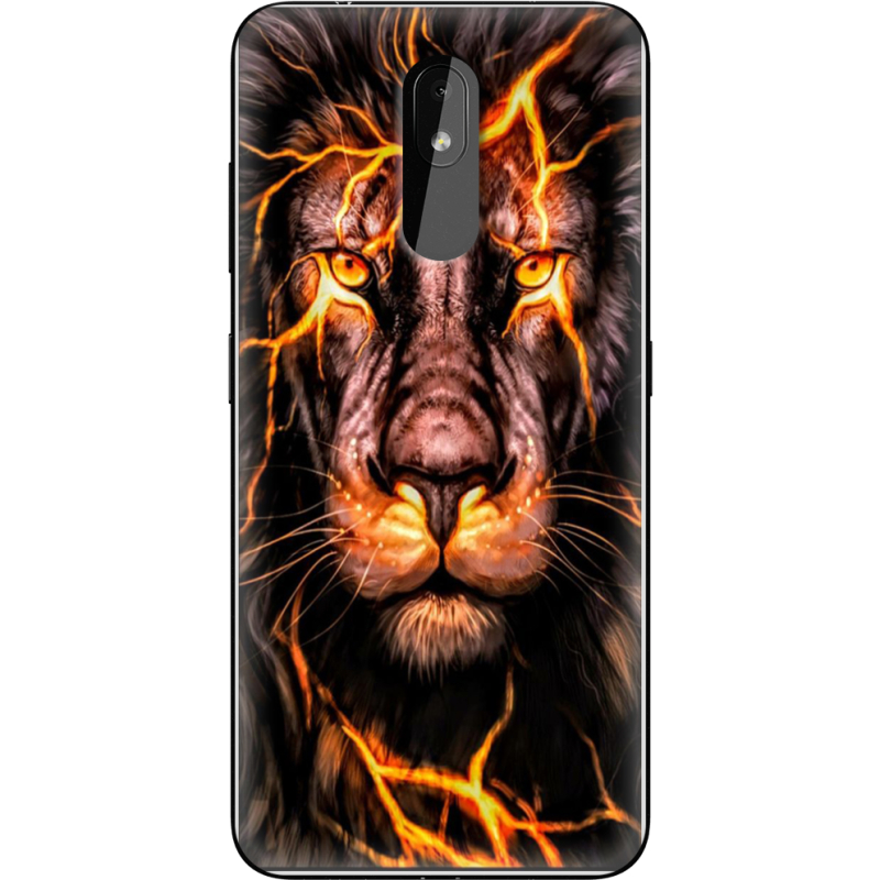 Чехол Uprint Nokia 3.2 Fire Lion