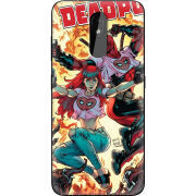 Чехол Uprint Nokia 3.2 Deadpool and Mary Jane