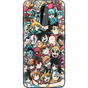 Чехол Uprint Nokia 3.2 Anime Stickers