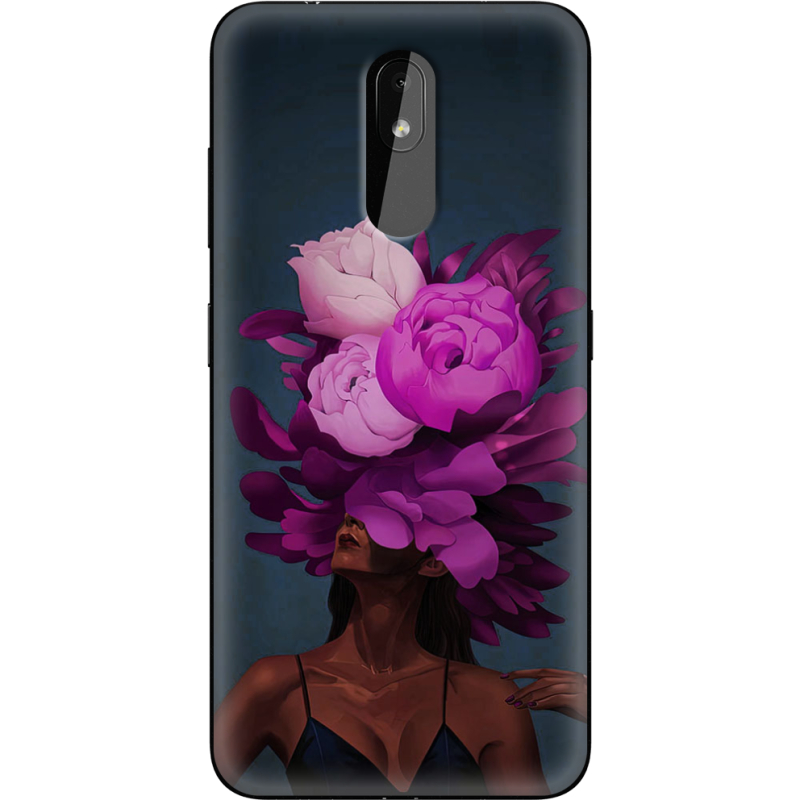 Чехол Uprint Nokia 3.2 Exquisite Purple Flowers