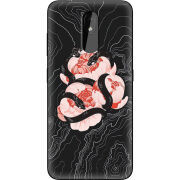 Чехол Uprint Nokia 3.2 Snake Rose