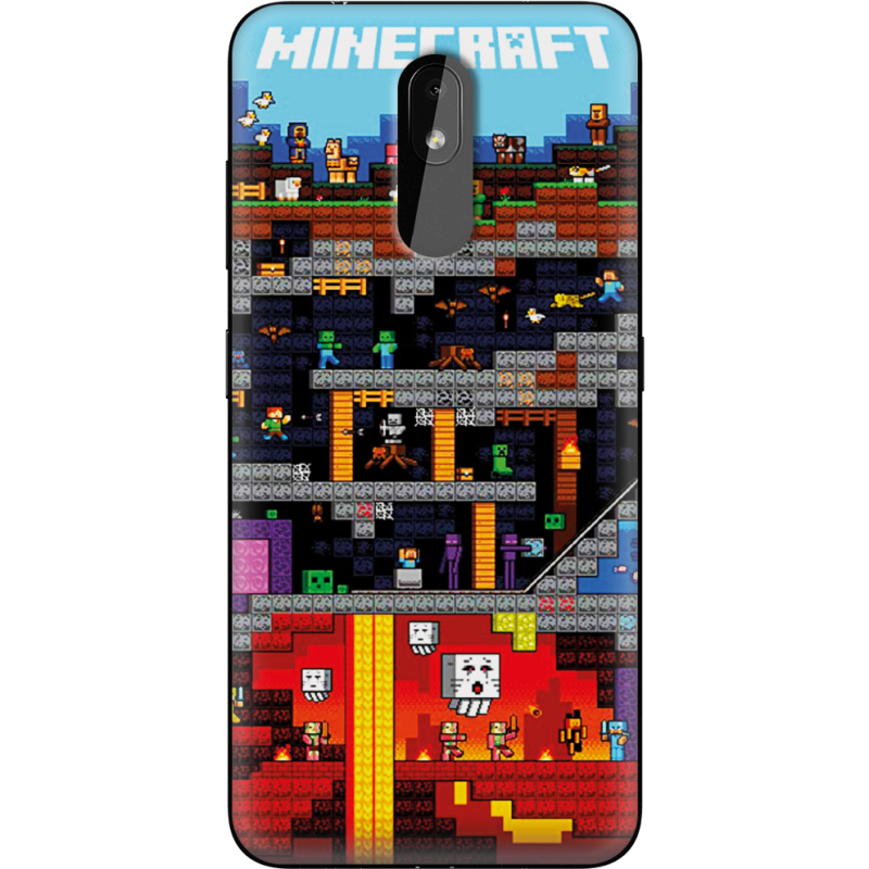 Чехол Uprint Nokia 3.2 Minecraft Lode Runner