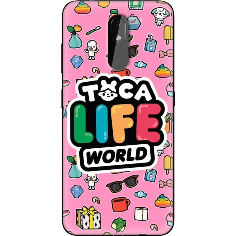 Чехол Uprint Nokia 3.2 Toca Boca Life World