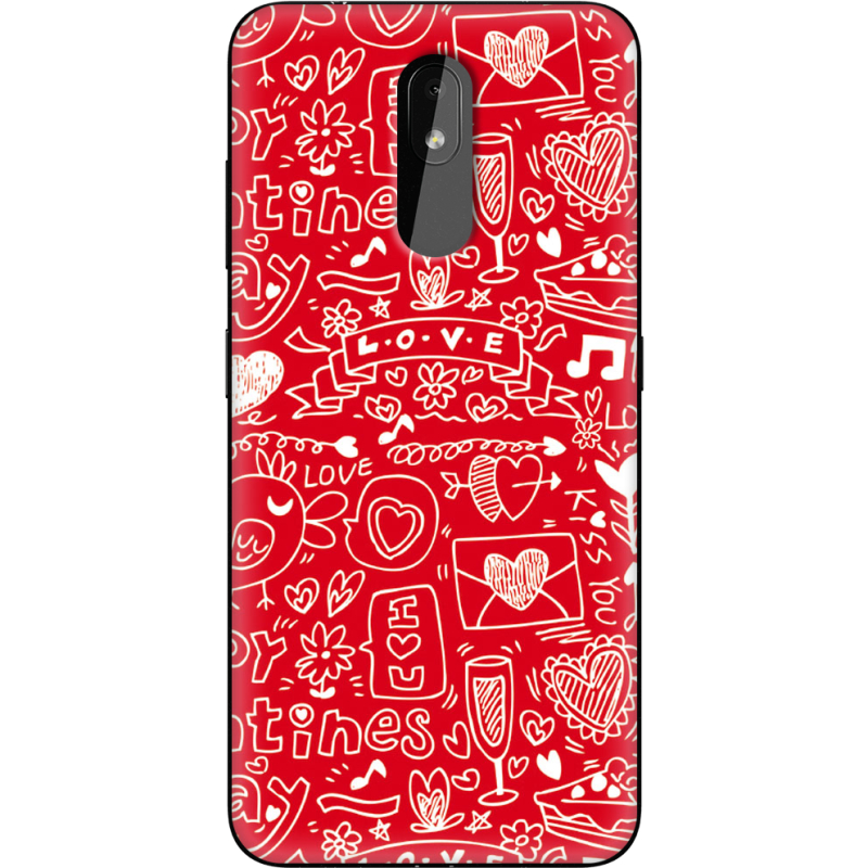 Чехол Uprint Nokia 3.2 Happy Valentines