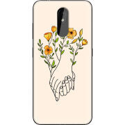 Чехол Uprint Nokia 3.2 Flower Hands