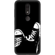 Чехол Uprint Nokia 4.2 Black Sneakers