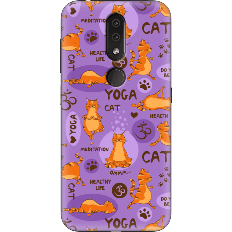 Чехол Uprint Nokia 4.2 Yoga Cat