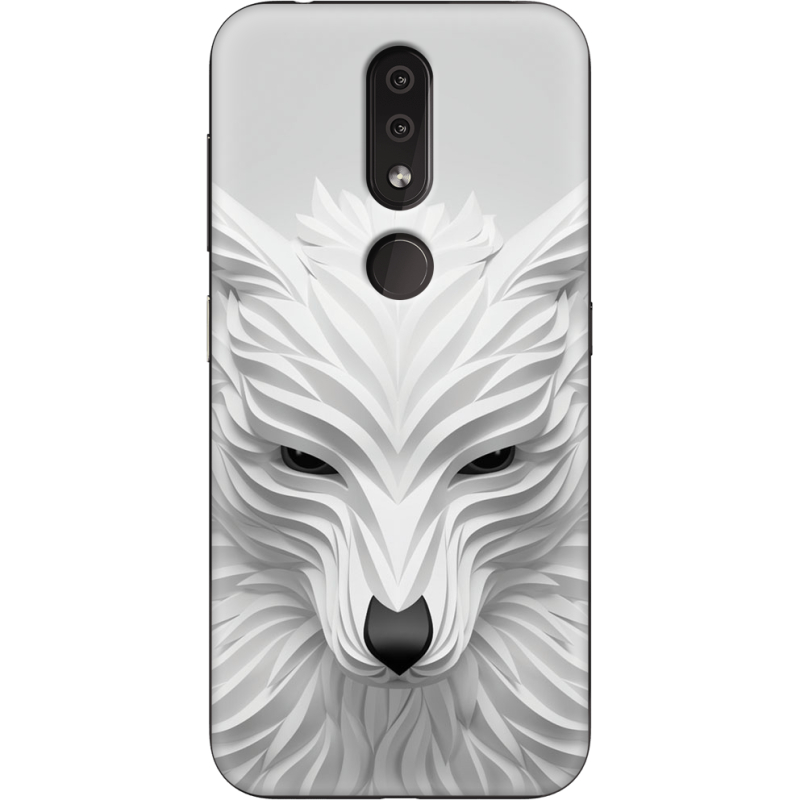 Чехол Uprint Nokia 4.2 White Wolf