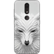 Чехол Uprint Nokia 4.2 White Wolf