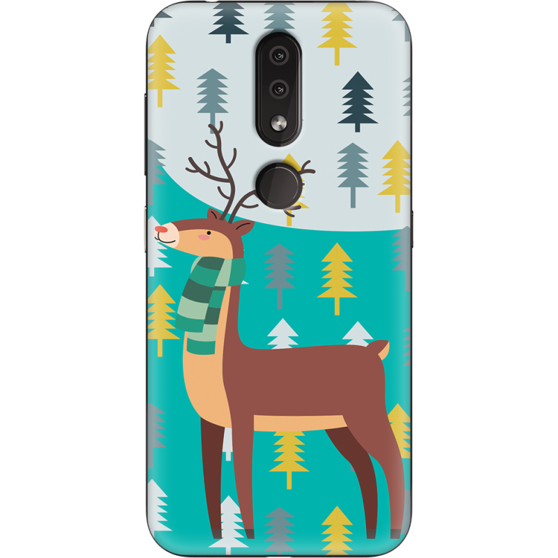 Чехол Uprint Nokia 4.2 Foresty Deer