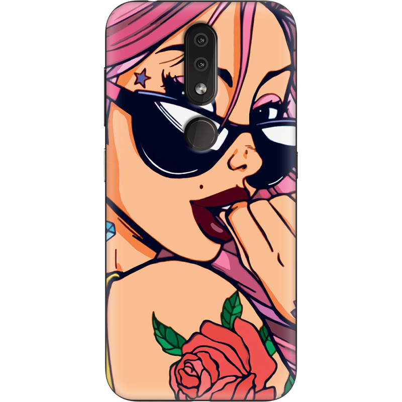 Чехол Uprint Nokia 4.2 Pink Girl