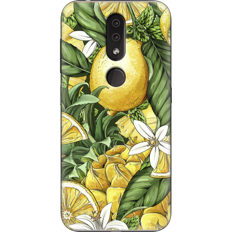 Чехол Uprint Nokia 4.2 Lemon Pattern