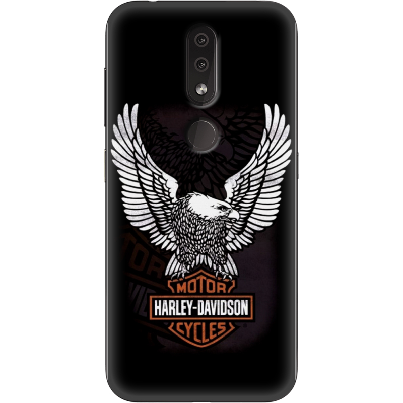 Чехол Uprint Nokia 4.2 Harley Davidson and eagle