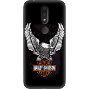 Чехол Uprint Nokia 4.2 Harley Davidson and eagle