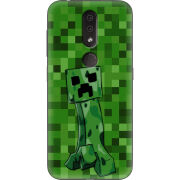Чехол Uprint Nokia 4.2 Minecraft Creeper