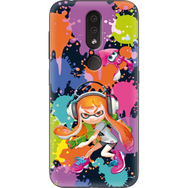 Чехол Uprint Nokia 4.2 Splatoon Inklings