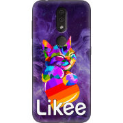 Чехол Uprint Nokia 4.2 Likee Cat