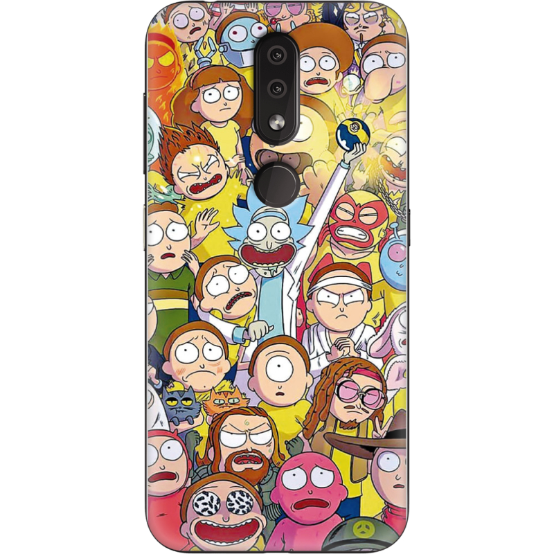 Чехол Uprint Nokia 4.2 Rick and Morty