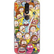 Чехол Uprint Nokia 4.2 Rick and Morty