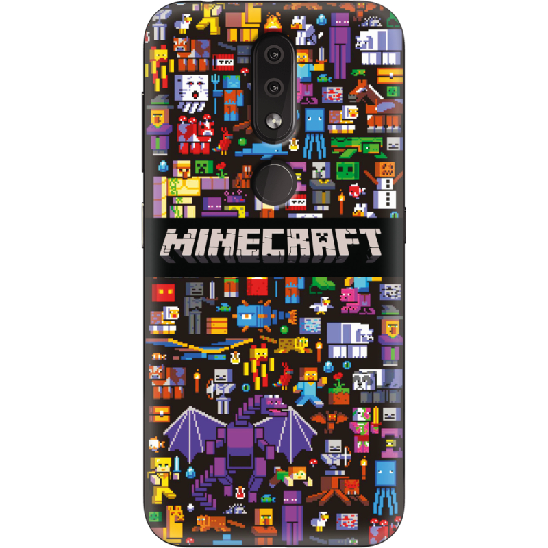 Чехол Uprint Nokia 4.2 Minecraft Mobbery