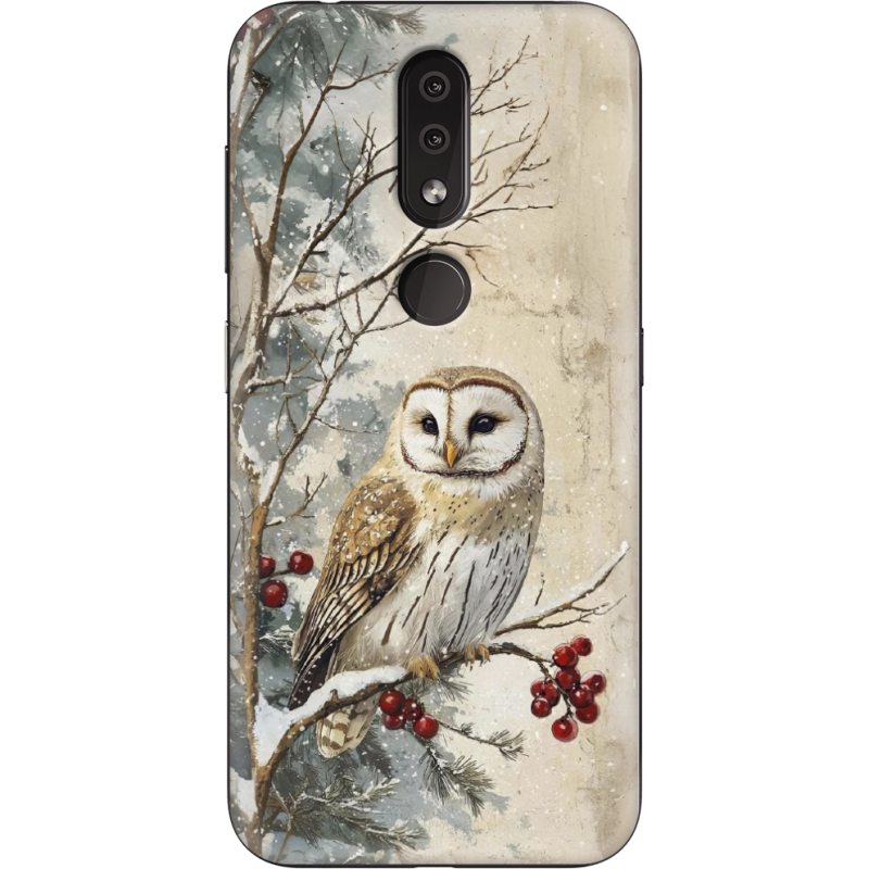 Чехол Uprint Nokia 4.2 Christmas Owl