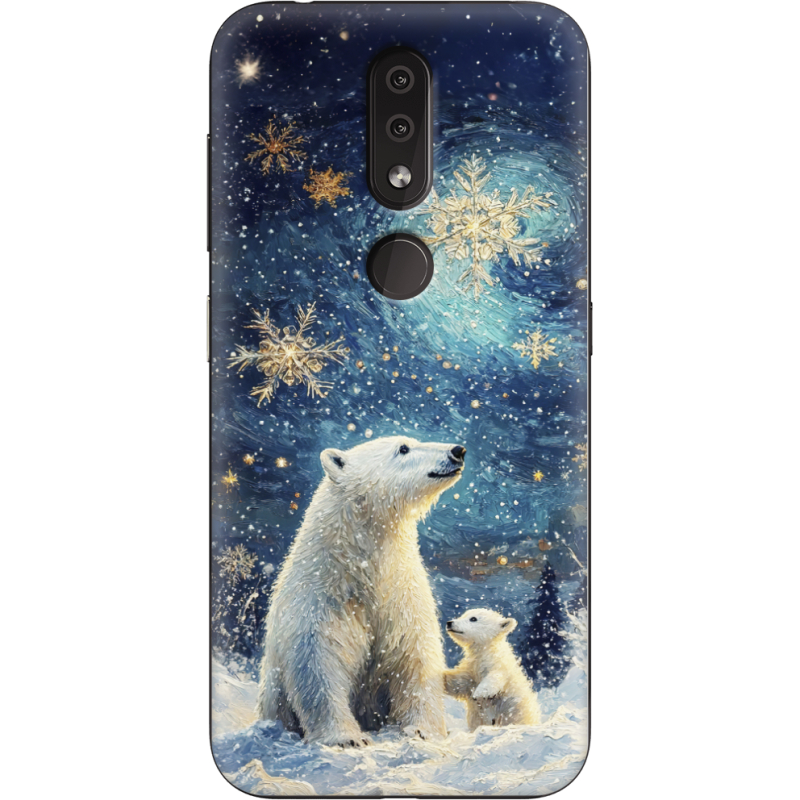 Чехол Uprint Nokia 4.2 Північні ведмеді