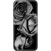 Чехол Uprint Nokia 4.2 Black and White Roses