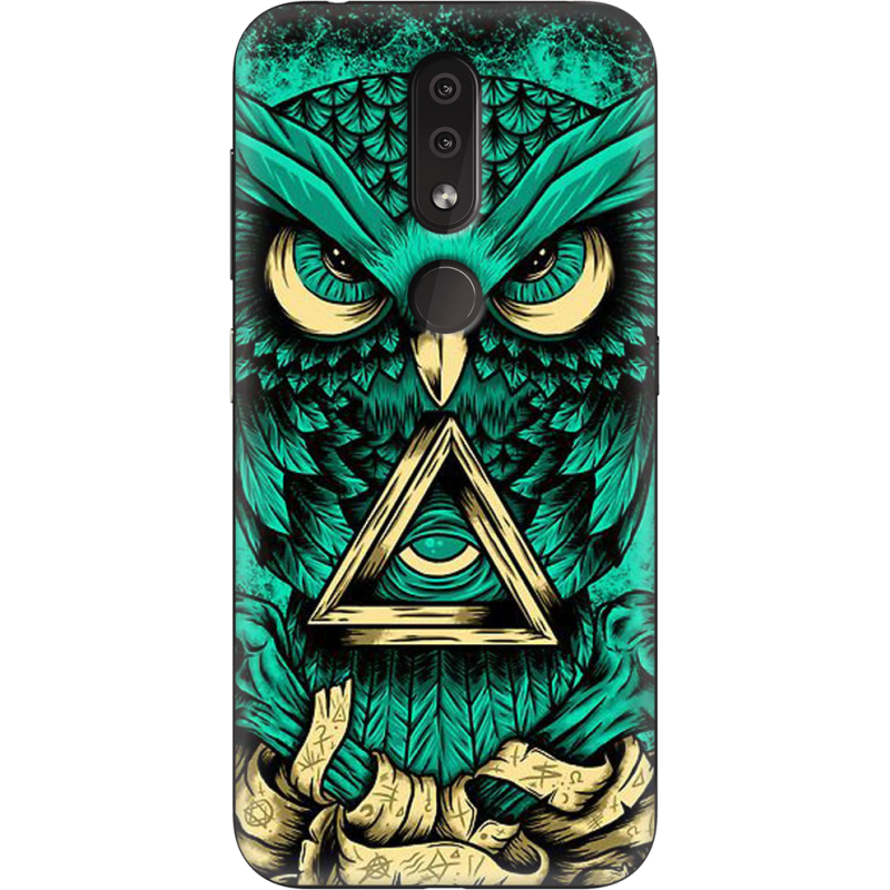 Чехол Uprint Nokia 4.2 Masonic Owl