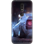 Чехол Uprint Nokia 4.2 Silver Car