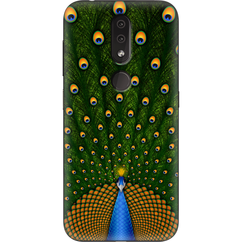 Чехол Uprint Nokia 4.2 Peacocks Tail