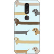 Чехол Uprint Nokia 4.2 Dachshund