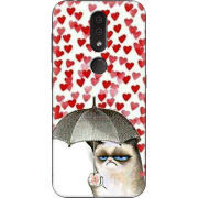 Чехол Uprint Nokia 4.2 Raining Hearts