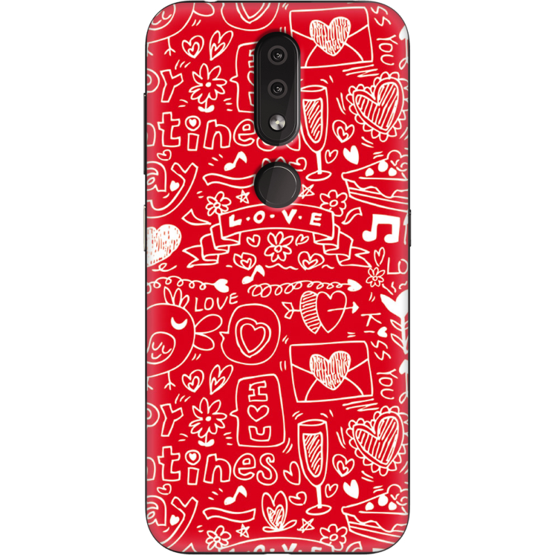 Чехол Uprint Nokia 4.2 Happy Valentines